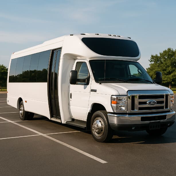 Abilene Shuttle Bus Rentals 20 Passenger Shuttle Bus