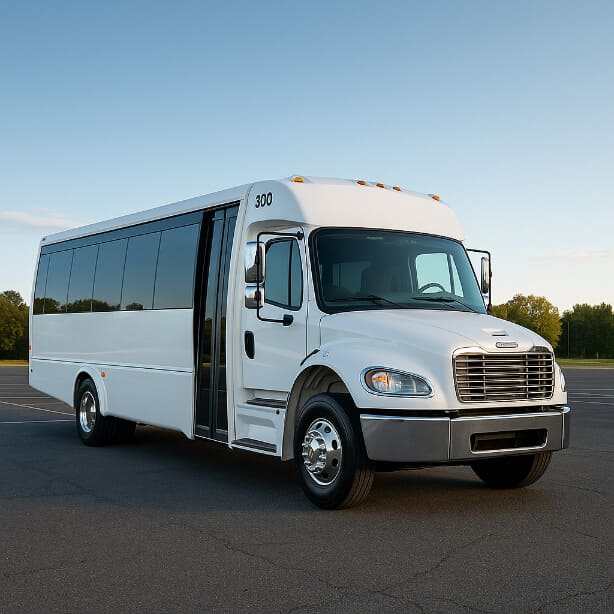 Abilene Shuttle Bus Rentals 25 Passenger Shuttle Bus
